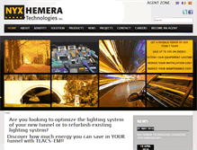 Tablet Screenshot of nyx-hemera.com